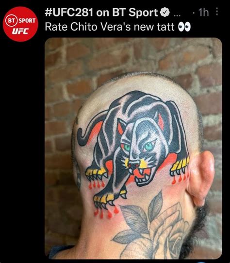 chito vera panther tattoo.